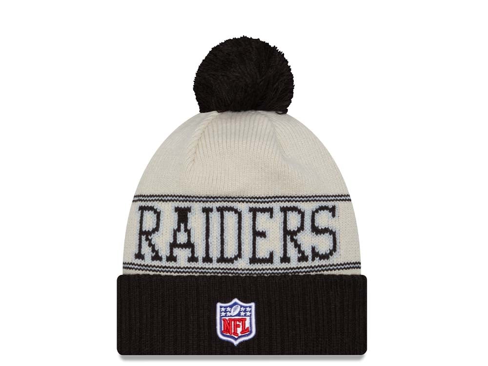 New Era Oakland Raiders Sideline 2023 Knit