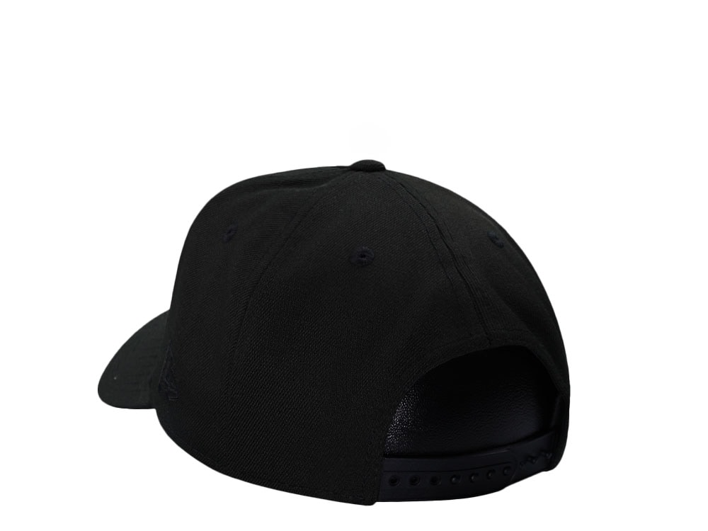 New Era New York Yankees World Series 1989 All Black Edition 9Forty A Frame Snapback Cap