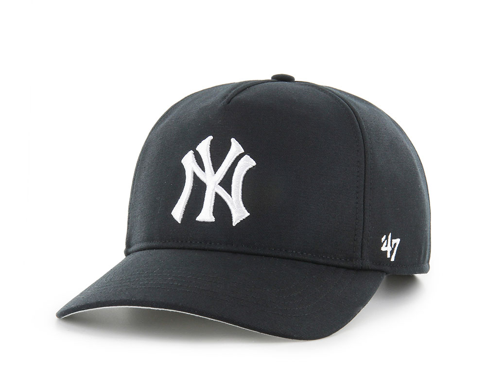 47Brand New York Yankees Black Polar Freeze Edition Hitch Snapback Cap