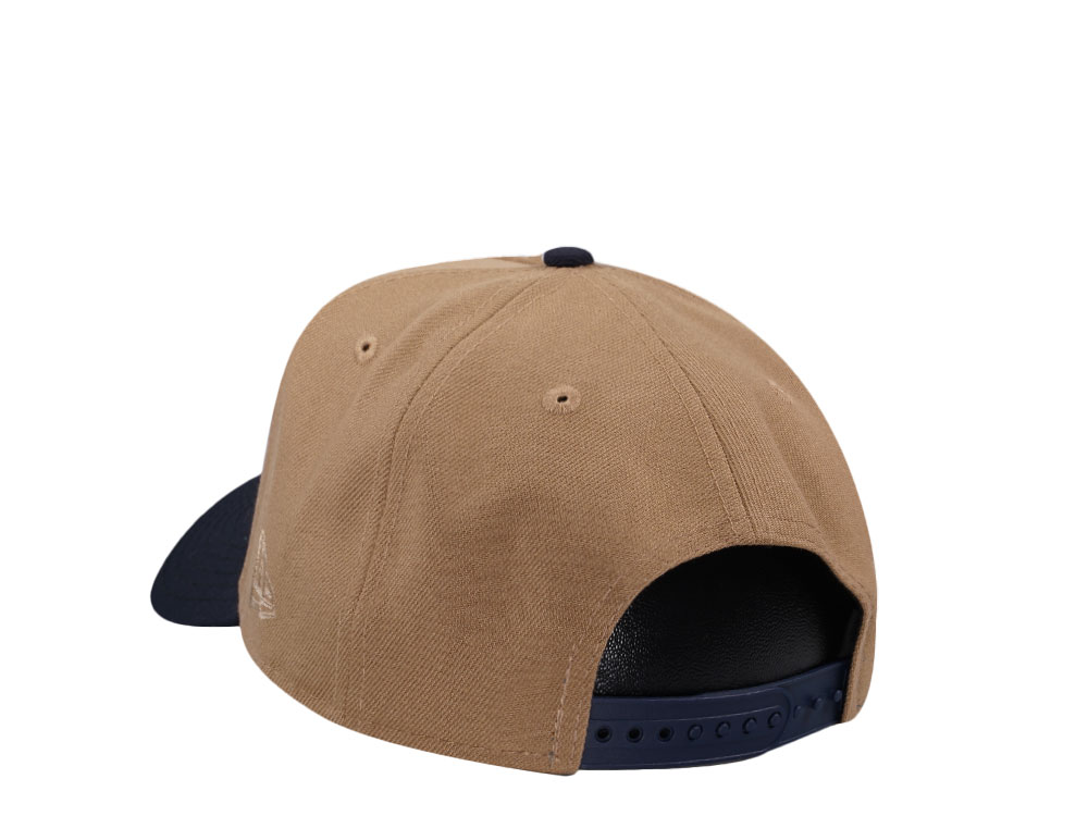New Era Los Angeles Chargers Khaki Two Tone Edition 9Forty A Frame Snapback Cap