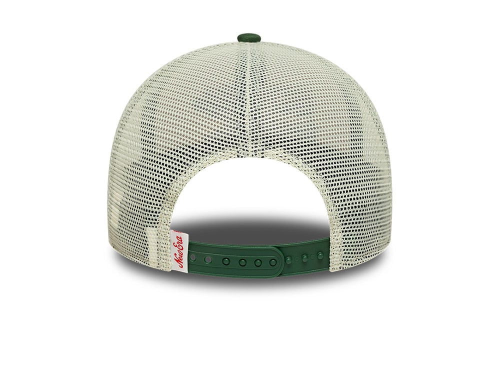 New Era Graphic Stone Two Tone Edition 9Forty M Crown A Frame Trucker Snapback Cap
