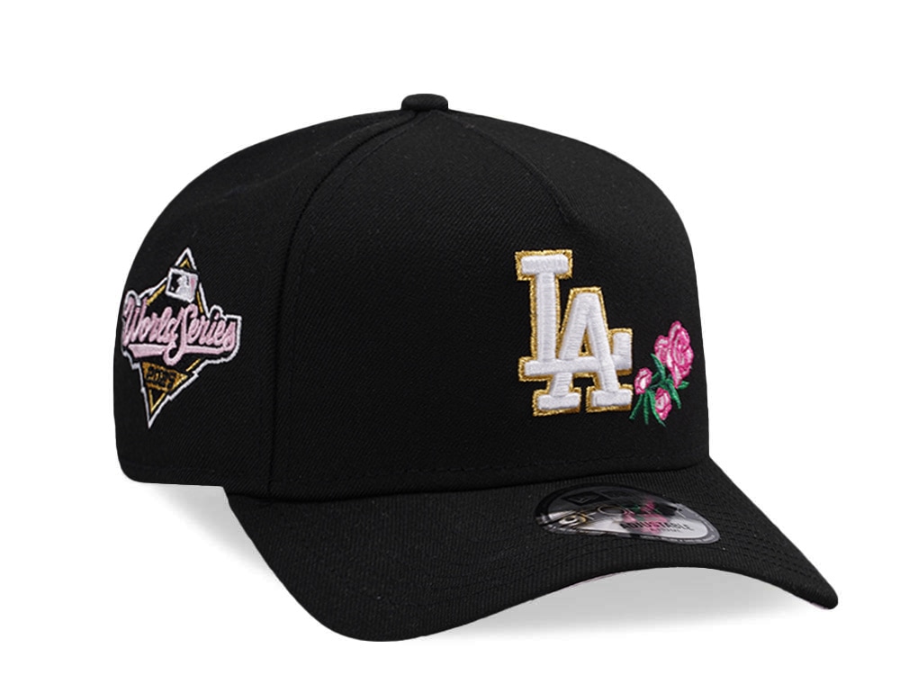 New Era Los Angeles Dodgers World Series 2025 Black Prime Edition 9Forty A Frame Snapback Cap