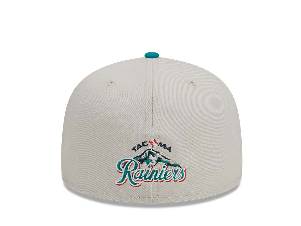 New Era Seattle Mariners Farm Team Stone Throwback Two Tone Edition 59Fifty Fitted Cap