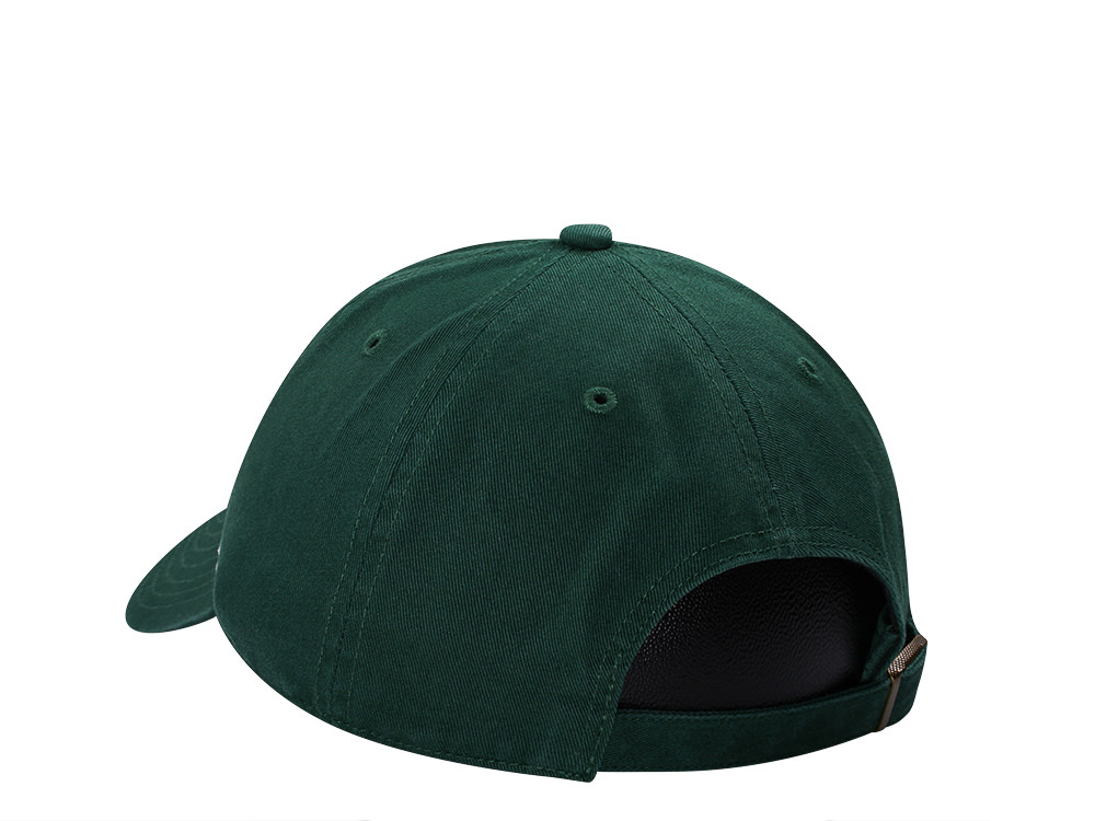47Brand New Jersey Devils Vintage Dark Green Clean up Strapback Cap