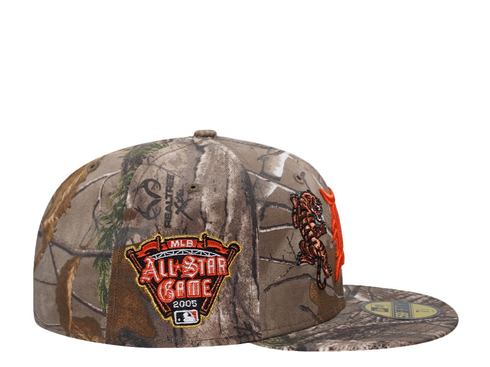 New Era Detroit Tigers All Star Game 2005 Tiger Realtree Edition 59Fifty Fitted Cap