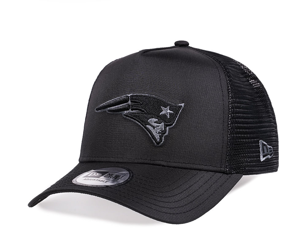 thumbnail image 2 of Alberta Republic Hat - Trucker Cap For Men & Women With Sweat-Absorbent Band (Black, Adjustable 22-23in) 2 of 10