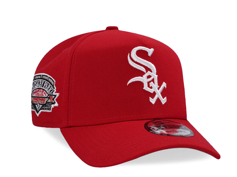 New Era Chicago White Sox Comiskey Park Red Edition 9Forty A Frame Snapback Cap