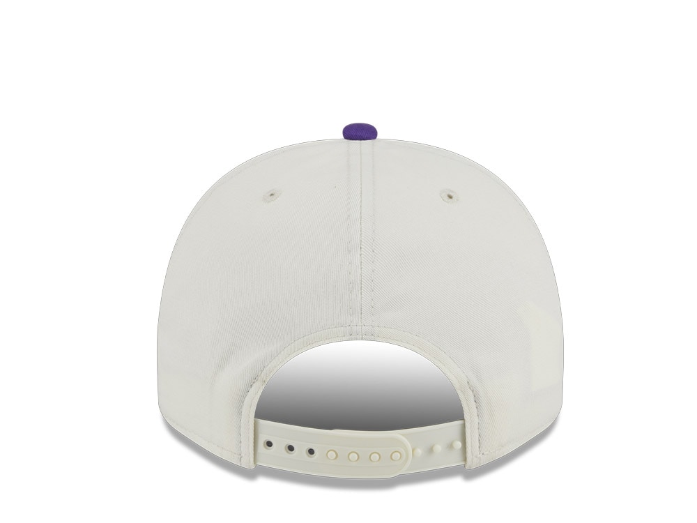 New Era Los Angeles Lakers Chainstitch A Frame Snapback Cap