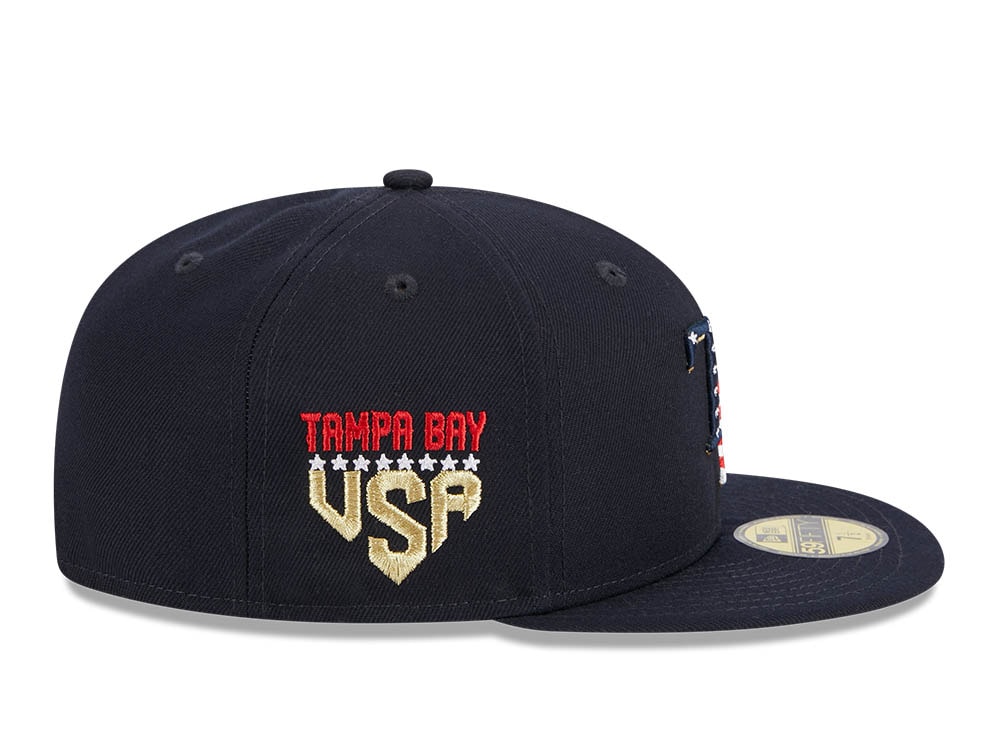 New Era Tampa Bay Rays 4th of July 23 59Fifty Fitted Cap