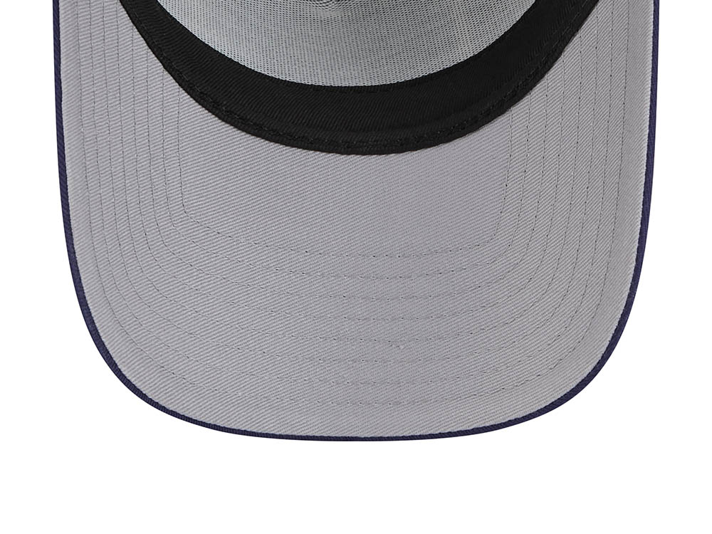 New Era Tampa Bay Rays M Patch Navy 9Forty A Frame Trucker Snapback Cap