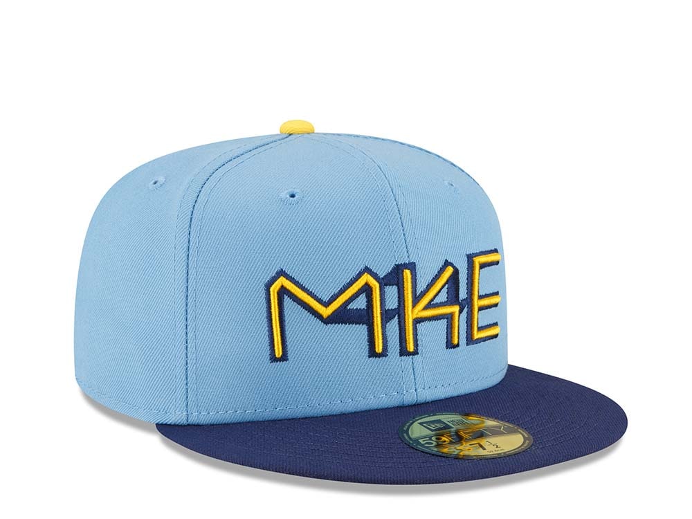 New Era Milwaukee Brewers Authentic City Connect 59Fifty Fitted Cap