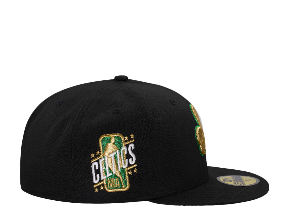 New Era Boston Celtics Golden Shamrock Prime Edition 59Fifty Fitted Cap