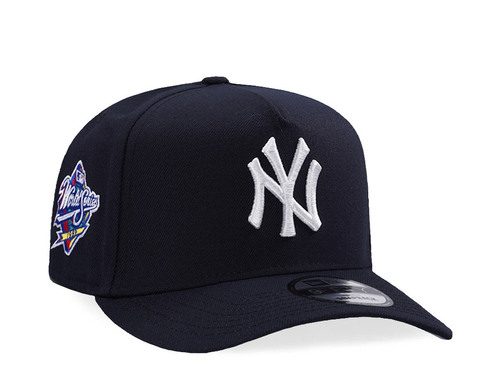 New Era New York Yankees World Series 1999 Navy Prime Edition 9Fifty A Frame Snapback Cap