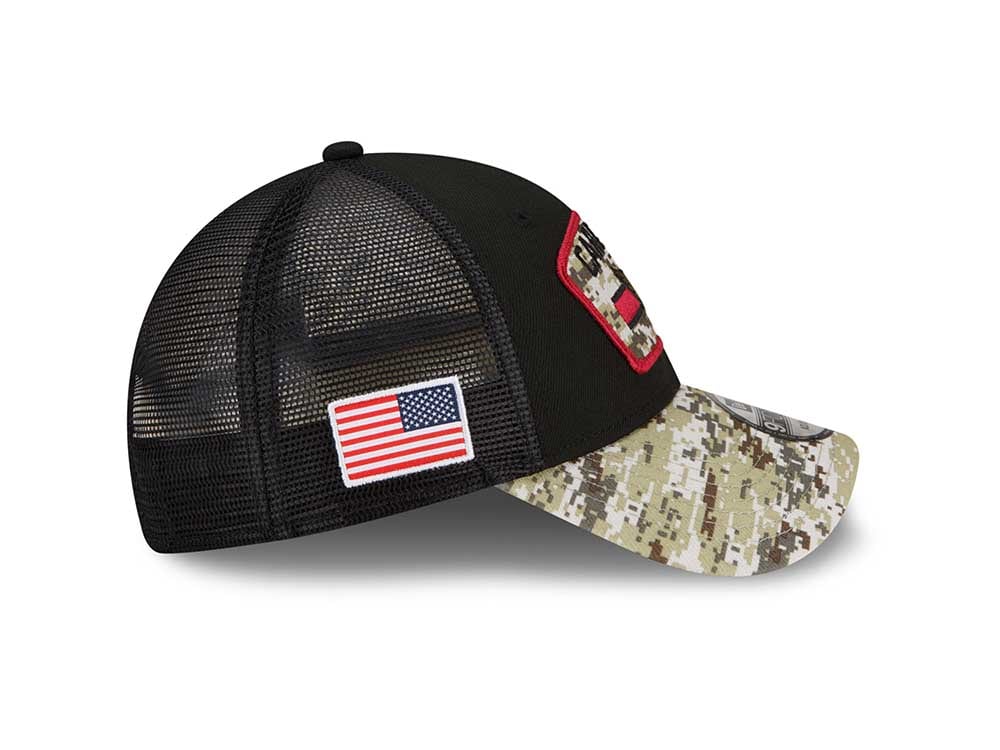New Era Arizona Cardinals Salute to Service 21 9Forty Trucker Snapback Cap