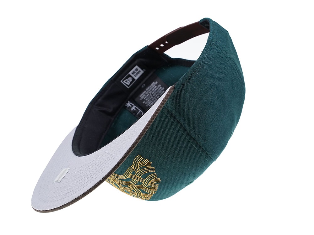 New Era Golden State Warriors Dark Green Edition 9Fifty Snapback Cap