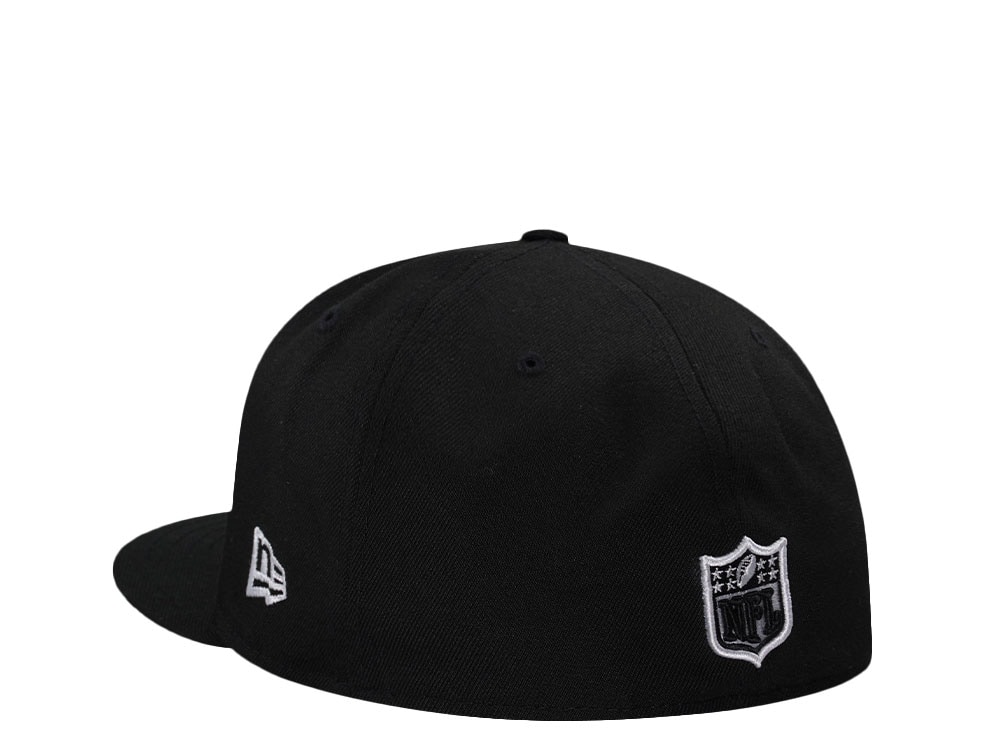 New Era Las Vegas Raiders 60th Anniversary Script Prime Edition 59Fifty Fitted Cap