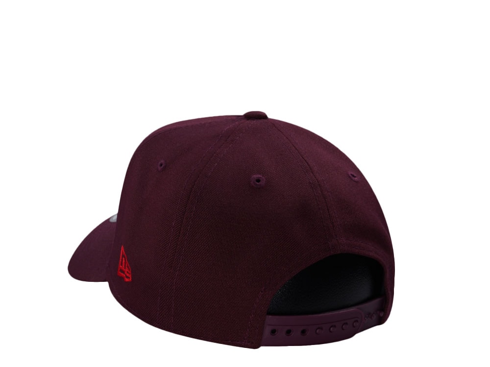 New Era Los Angeles Dodgers 40th Anniversary Maroon Prime Edition 9Forty A Frame Snapback Cap