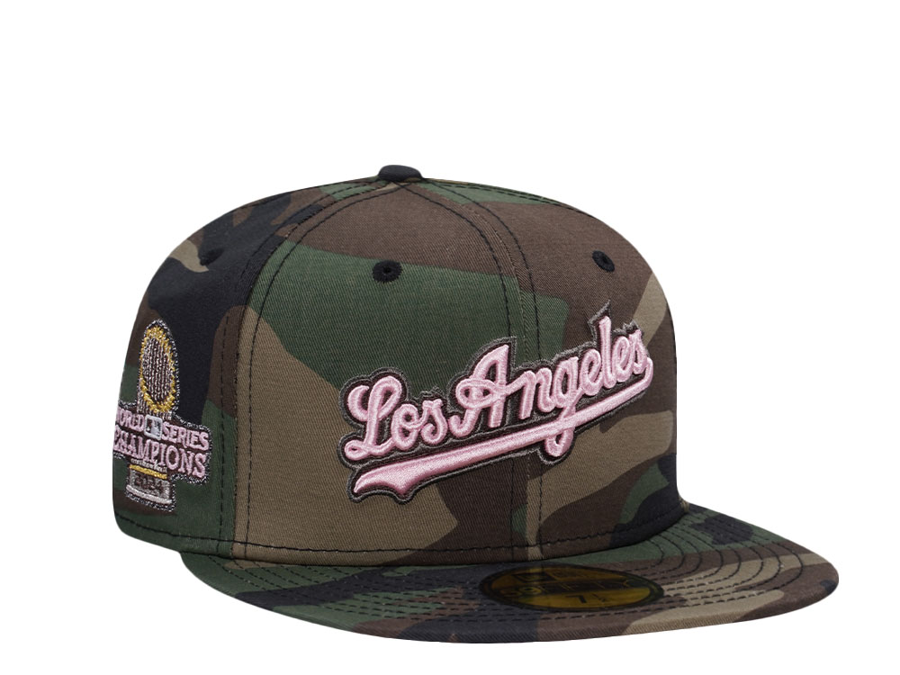 New Era Los Angeles Dodgers World Series Champions 2024 Camo Edition 59Fifty Fitted Cap