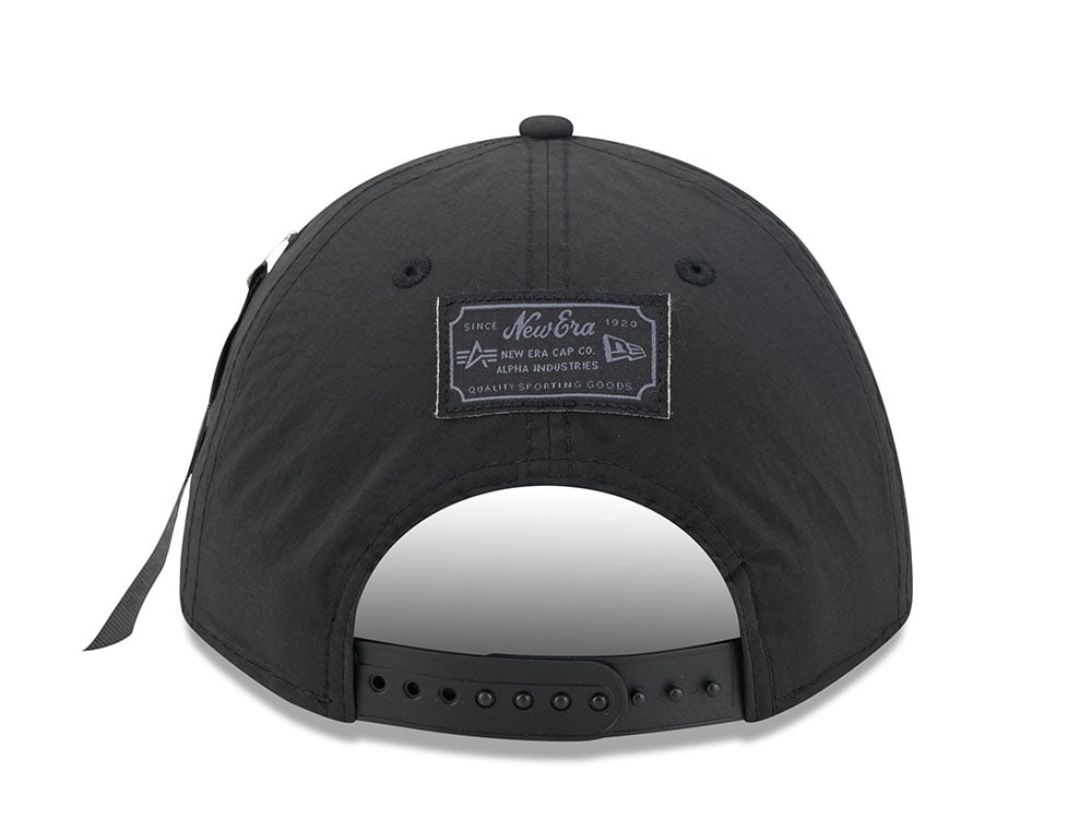 New Era Alpha Industries Detroit Tigers Black Prime Edition 9Forty M Crown A Frame Snapback Cap