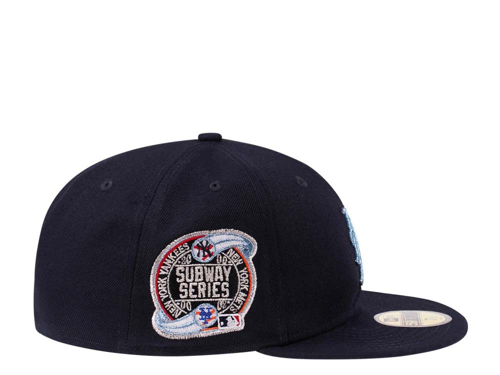 New Era New York Mets Subway Series 2000  Arctic Glacier Blue Edition 59Fifty Fitted Cap