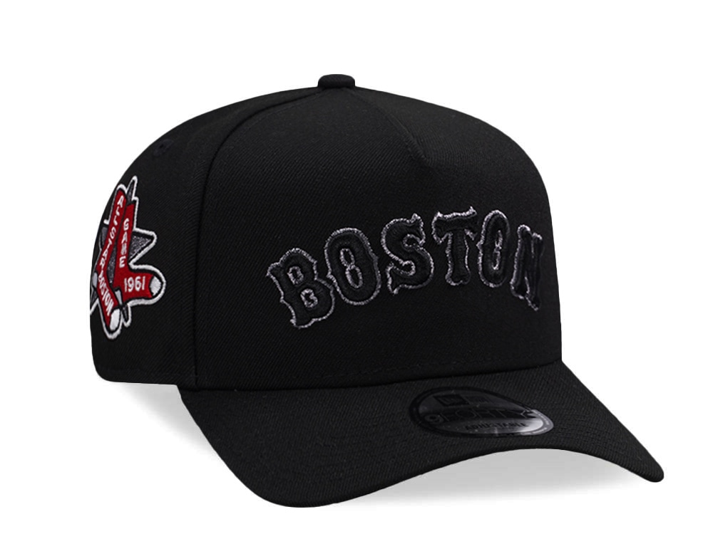 New Era Boston Red Sox All Star Game 1961 Black Prime Edition 9Forty A Frame Snapback Cap