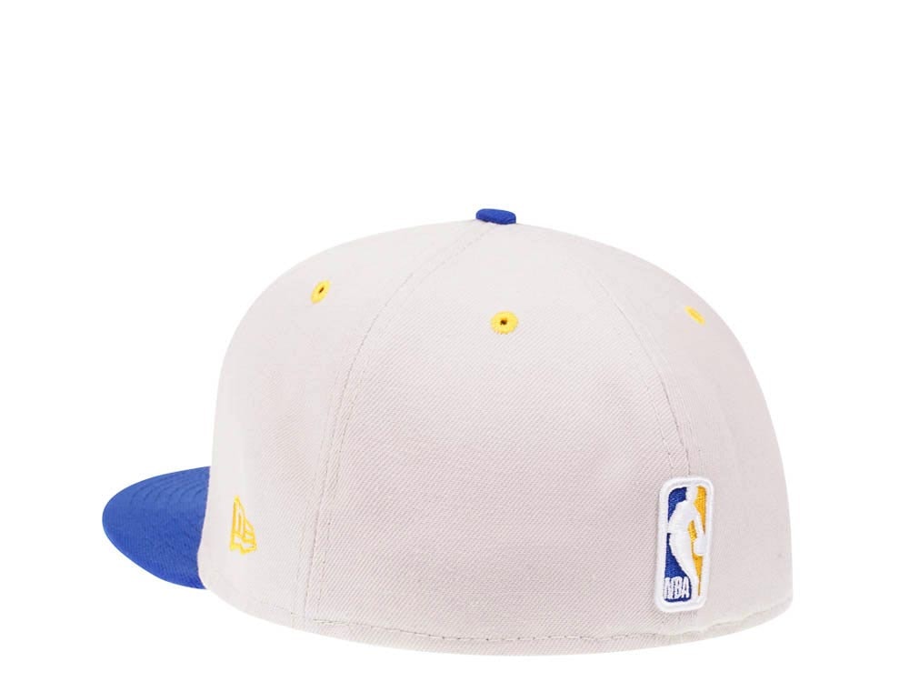 New Era Golden State Warriors Stone Two Tone Edition 59Fifty Fitted Cap