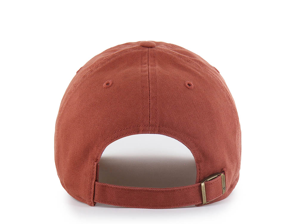 47 Brand Boston Red Sox Brown Edition Clean Up Strapback Cap