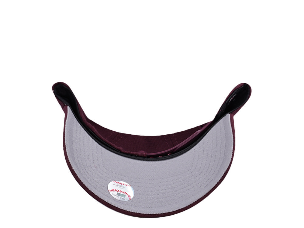 New Era Baltimore Orioles 25th Anniversary Maroon Prime Edition 9Forty A Frame Snapback Cap