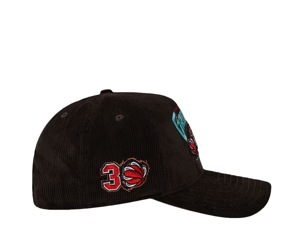 New Era Memphis Grizzlies 30th Anniversary Corduroy Walnut Prime Edition 9Fifty A Frame Snapback Cap