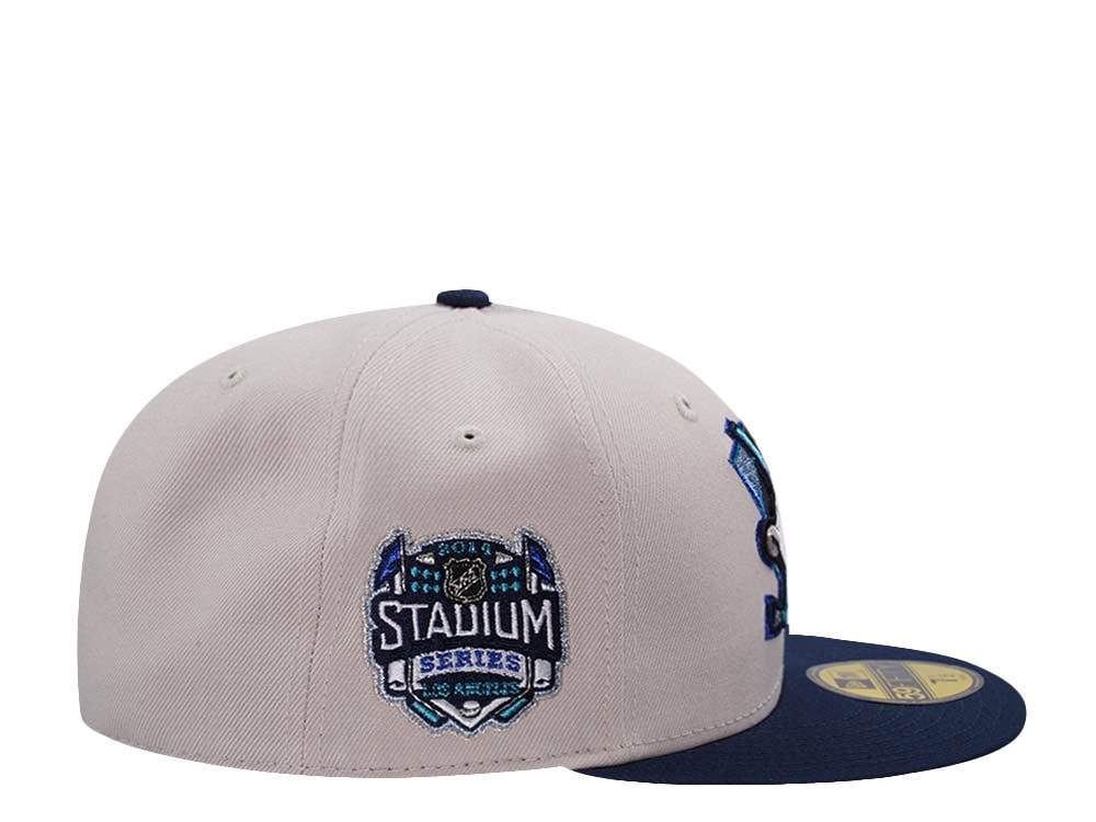New Era Anaheim Ducks Stadium Series Stone Two Tone Edition 59Fifty Fitted Cap