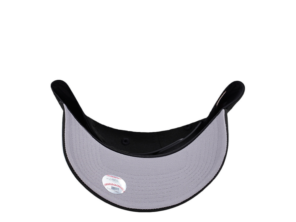 New Era Chicago Cubs Be Alert Metallic Black Prime Edition 9Forty A Frame Snapback Cap
