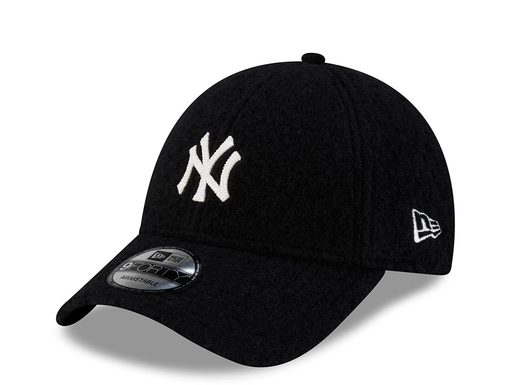 New Era New York Yankees Winter Borg Black Prime Edition 9Forty Adjustable Cap