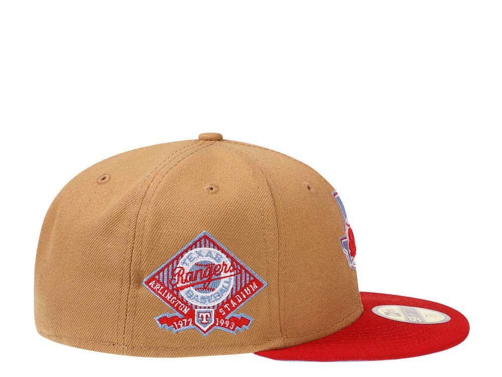 New Era Texas Rangers Arlington Stadium Two Tone Edition 59Fifty Fitted Cap