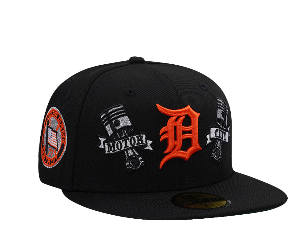 New Era Detroit Tigers All Star Game 1971 Motor City Black Prime Edition 59Fifty Fitted Cap