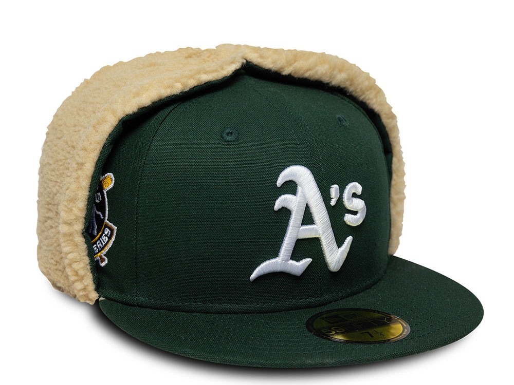 New Era Oakland Athletics World Series 1913 Dark Green Prime Dogear Edition 59Fifty Dogear Fitted Cap
