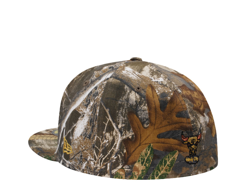 New Era Chicago Bulls 6 x Champions Prime Realtree Edition 59Fifty Fitted Cap