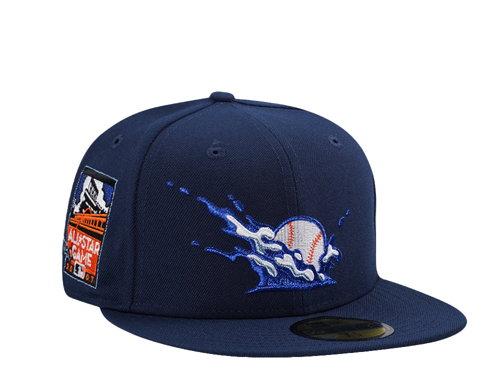 New Era San Francisco Giants All Star Game 2007 Ocean Blue Prime Edition 59Fifty Fitted Cap