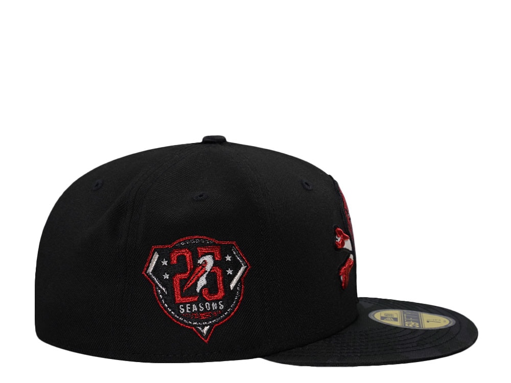 New Era Myrtle Beach Pelicans 25 Seasons Horror Nightcamo Two Tone Edition 59Fifty Fitted Cap