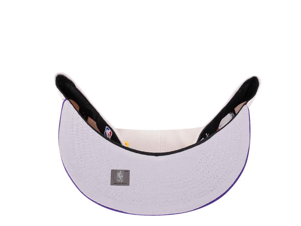 New Era Los Angeles Lakers Stone Two Tone Edition 59Fifty Fitted Cap
