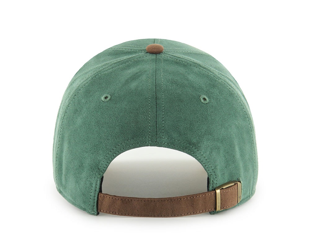 47Brand New York Yankees Dark Green Ultrasuede Edition MVP Strapback Cap