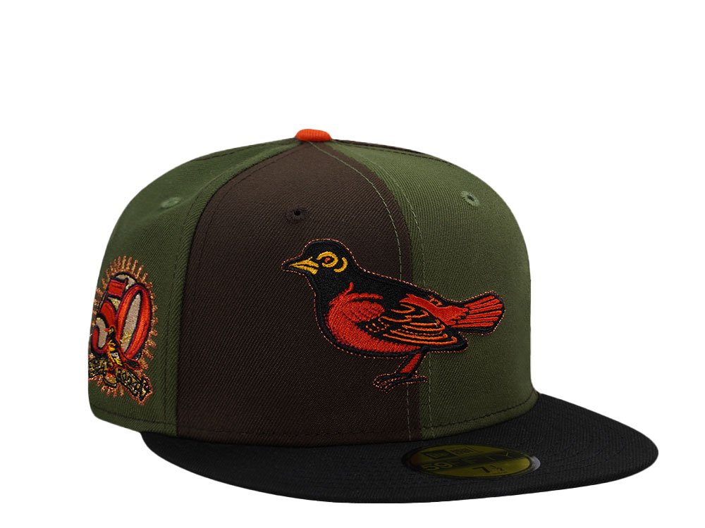 New Era Baltimore Orioles 50th Anniversary Pinwheel Edition 59Fifty Fitted Cap