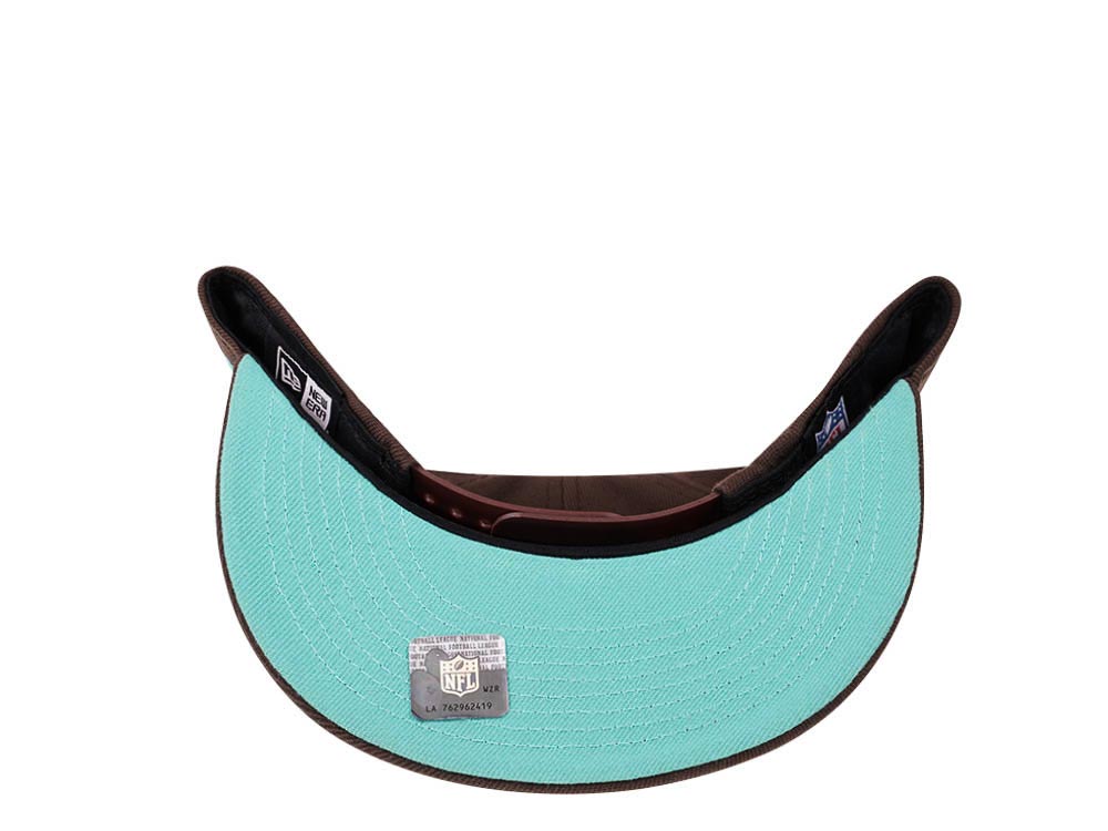 New Era Seattle Seahawks Walnut MInt Edition 9Fifty Snapback Cap