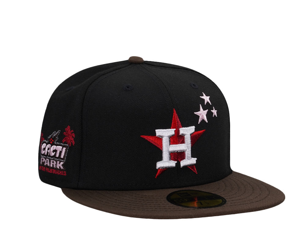 New Era Houston Astros Cacti Park Two Tone Pink Edition 59Fifty Fitted Cap