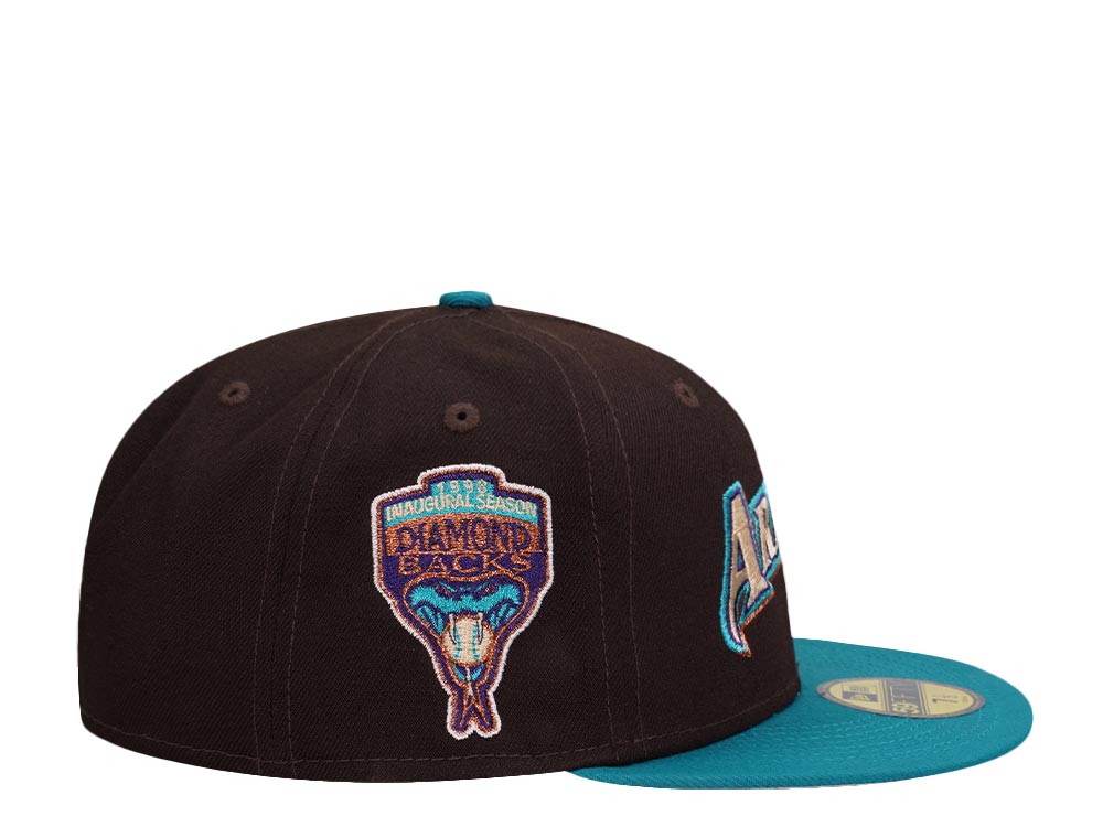 New Era Arizona Diamondbacks Inaugural Season 1998 Burned Copper Two Tone Edition 59Fifty Fitted Cap