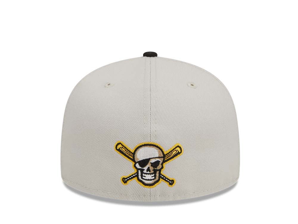 New Era Pittsburgh Pirates Farm Team Stone Throwback Two Tone Edition 59Fifty Fitted Cap