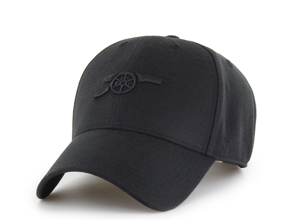 47 Brand Arsenal FC Black MVP Snapback Cap