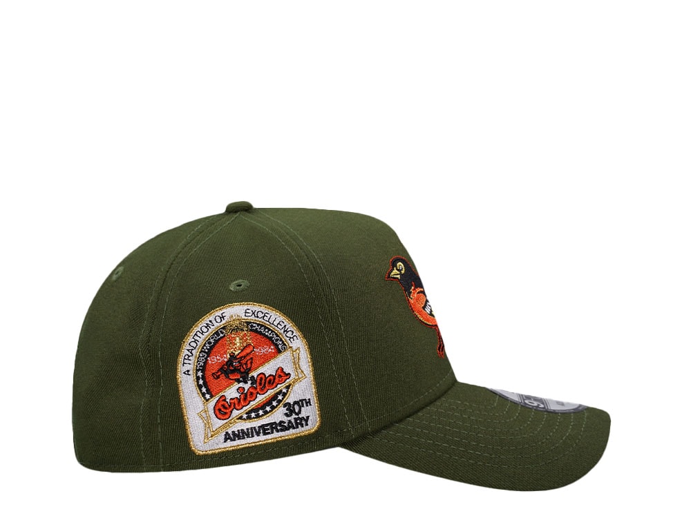 New Era Baltimore Orioles 30th Anniversary Rifle Prime Edition 9Forty A Frame Snapback Cap
