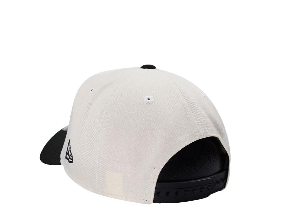 New Era Toronto Blue Jays Chrome Black Two Tone Edition 9Forty A Frame Snapback Cap