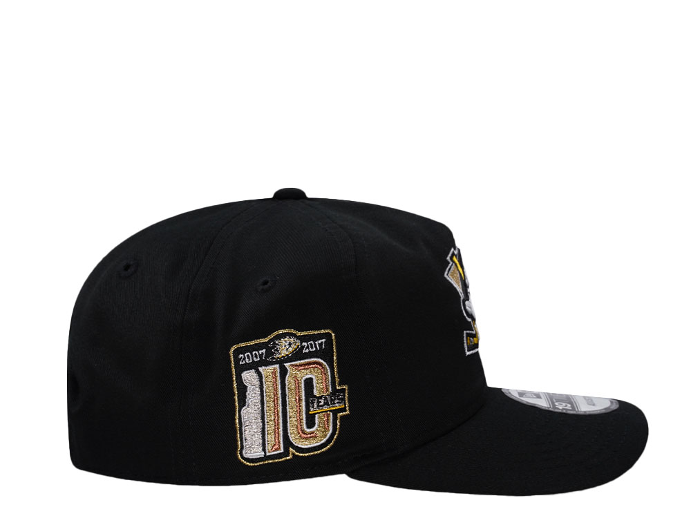 New Era Anaheim Ducks 10th Anniversary Black Prime Edition 19Twenty Snapback Cap