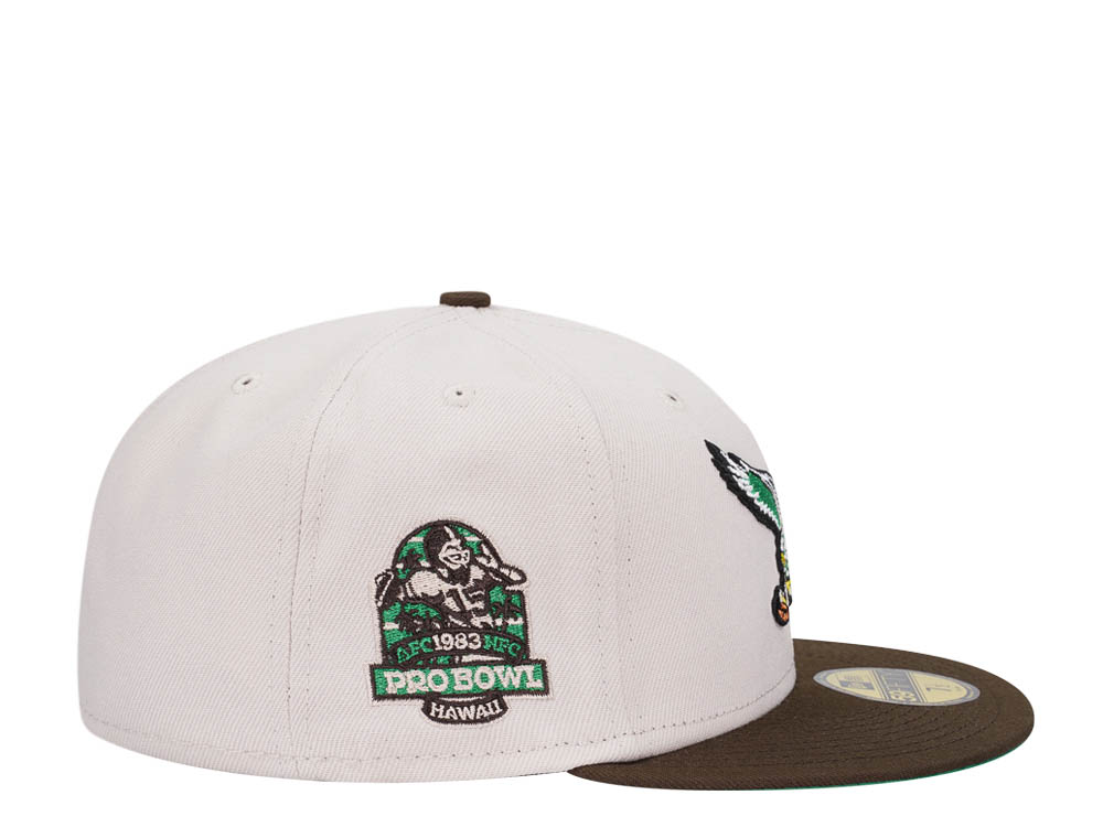 New Era Philadelphia Eagles Pro Bowl Hawaii 1983 Two Tone Edition 59Fifty Fitted Cap